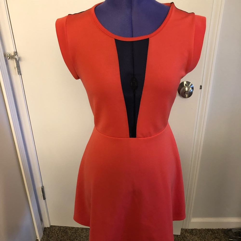 Pink party dress